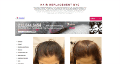 Desktop Screenshot of hairreplacementnyc.org